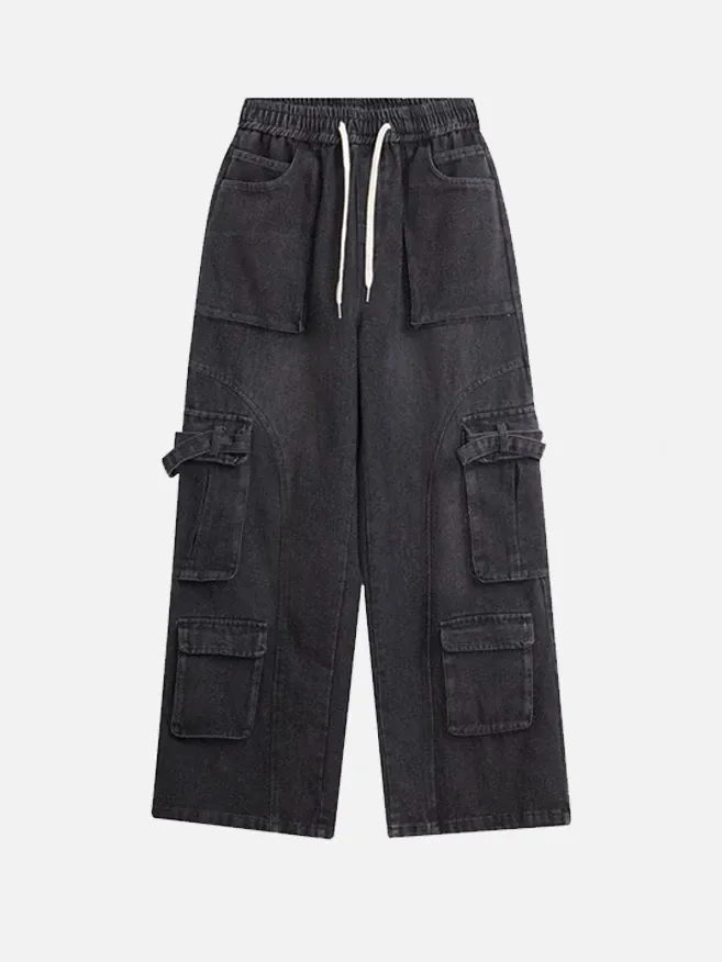 Niceprimes hiphop loose-fit jeans