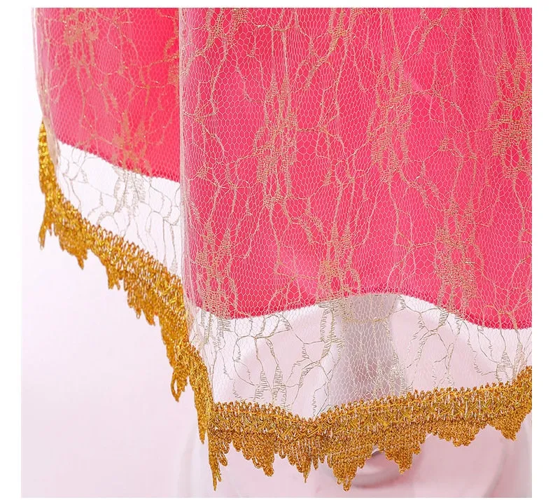Princess Aurora Inspired Girls Dress