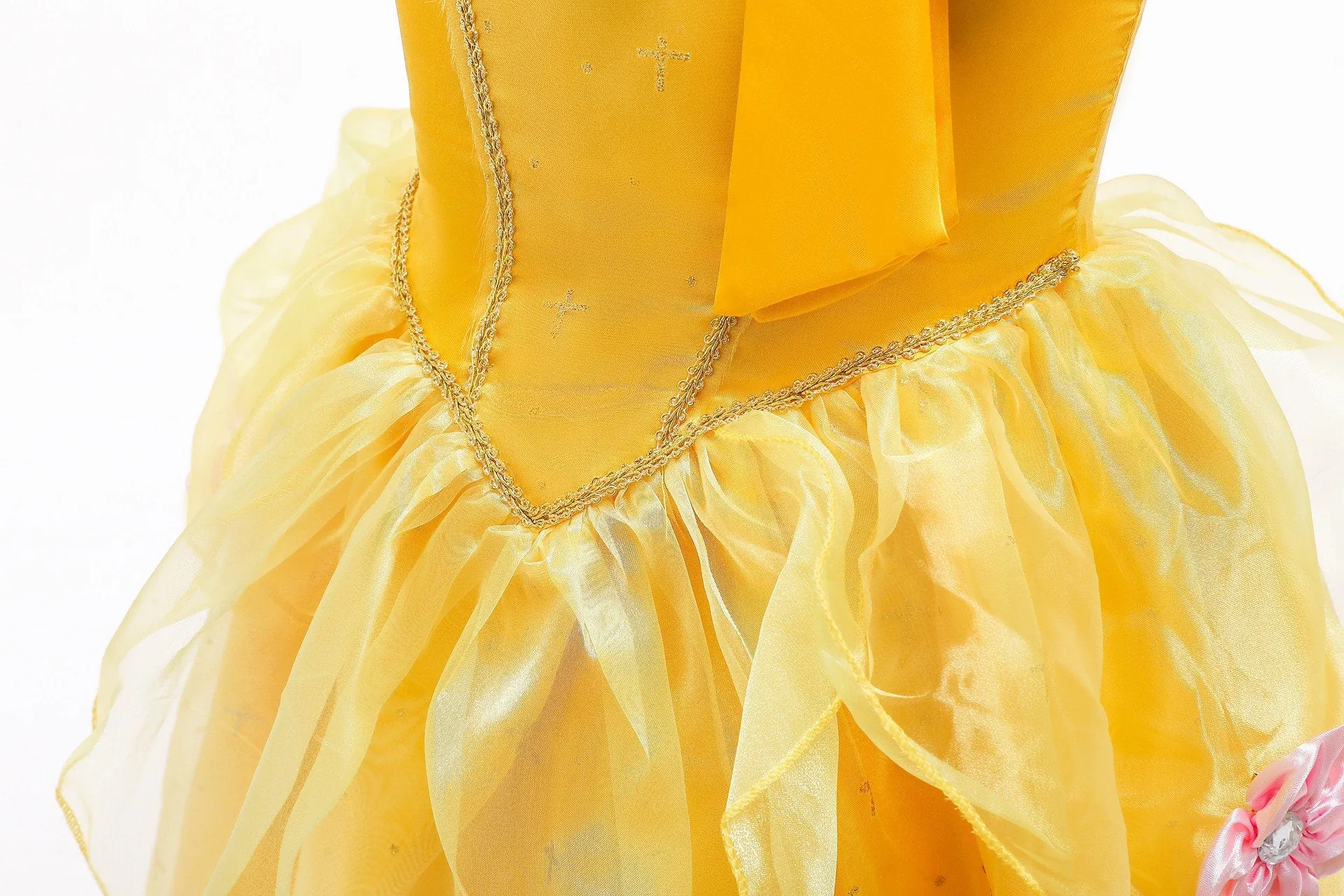 Princess Belle Inspired Dress Costume