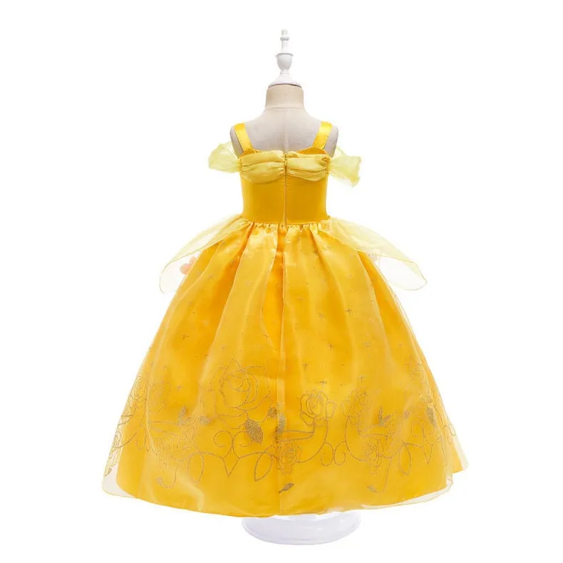 Princess Belle Inspired Dress Costume