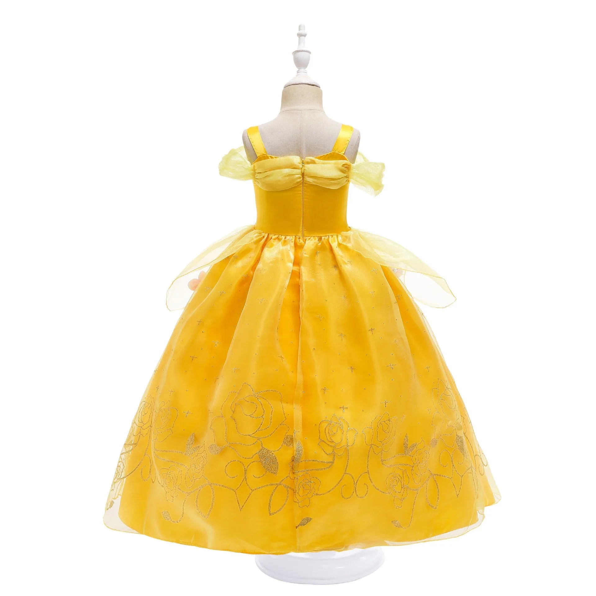 Princess Belle Inspired Dress Costume