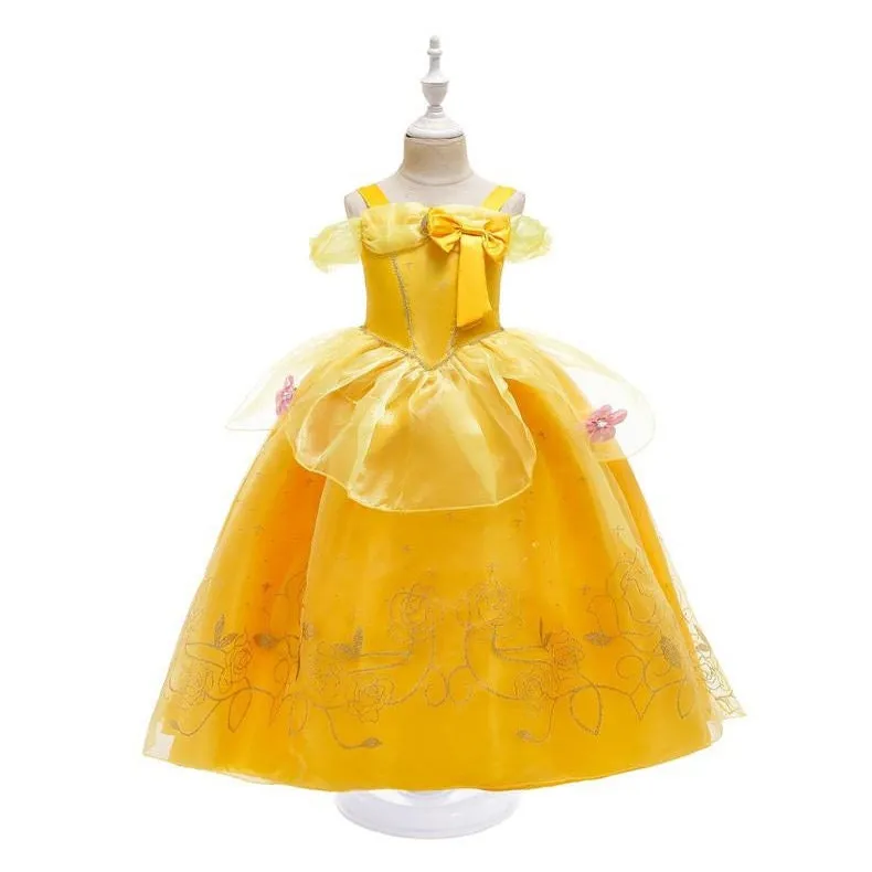 Princess Belle Inspired Dress Costume