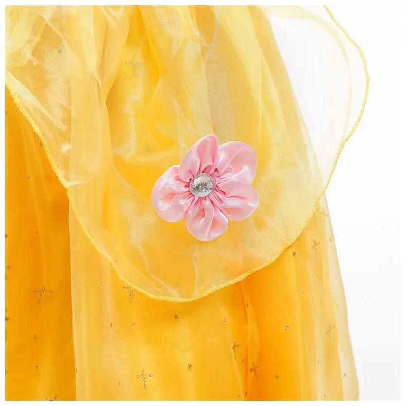 Princess Belle Inspired Dress Costume