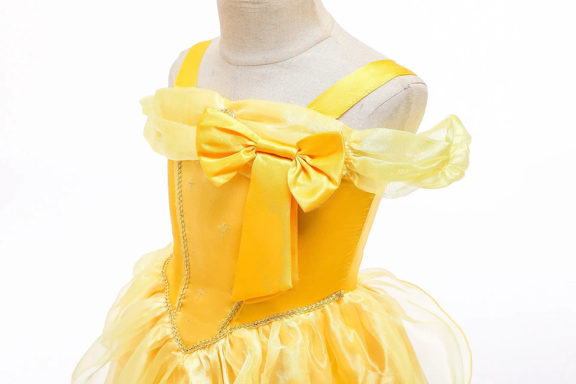 Princess Belle Inspired Dress Costume