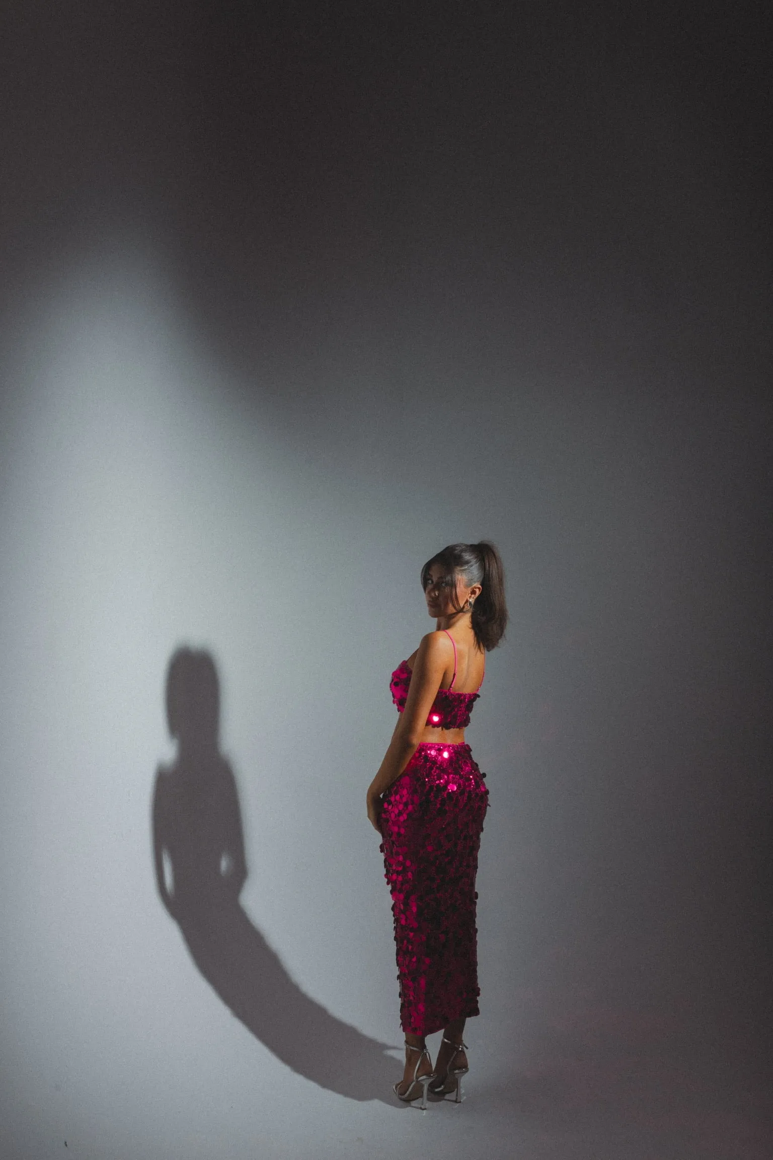 RESTOCKED :Syd Sequin Crop Top