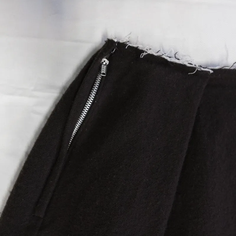 reversible A-line skirt