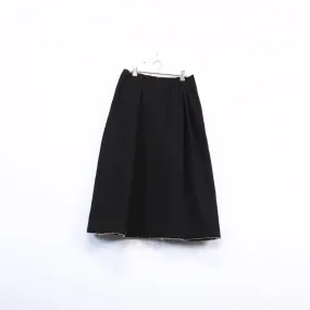 reversible A-line skirt