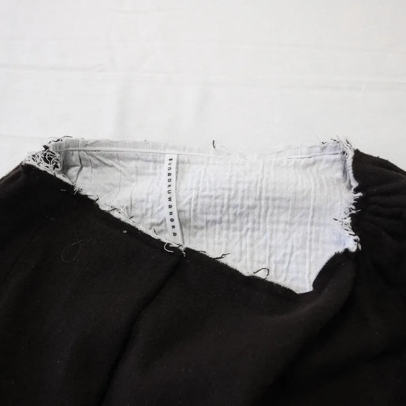 reversible A-line skirt