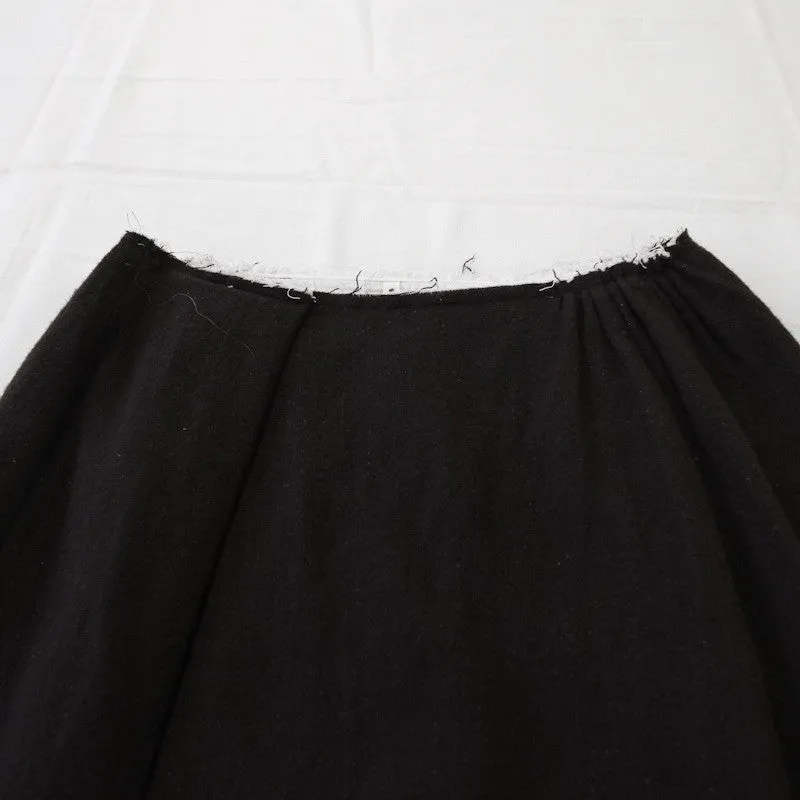 reversible A-line skirt