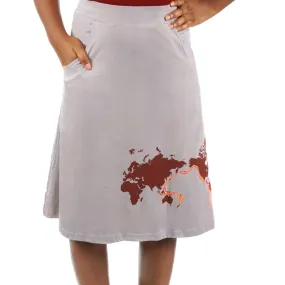 Ring of Fire A-Line Skirt [FINAL SALE]