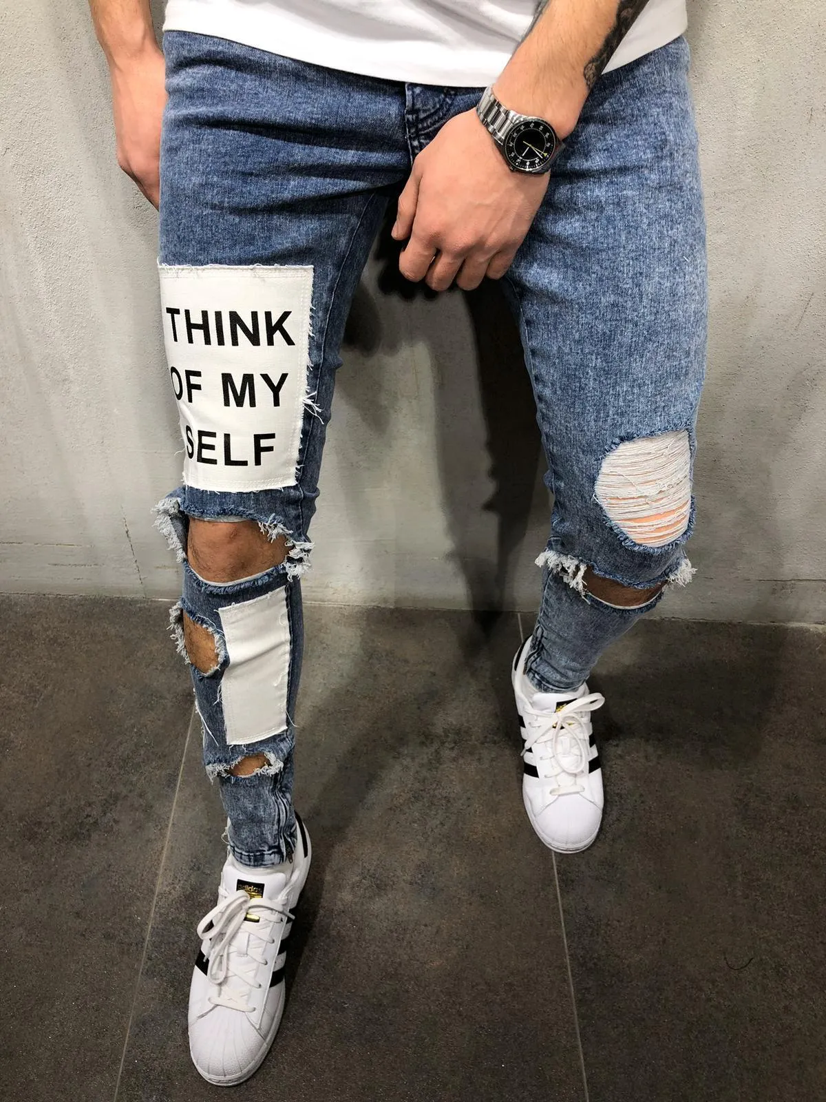 Ripped&Repaired Jeans