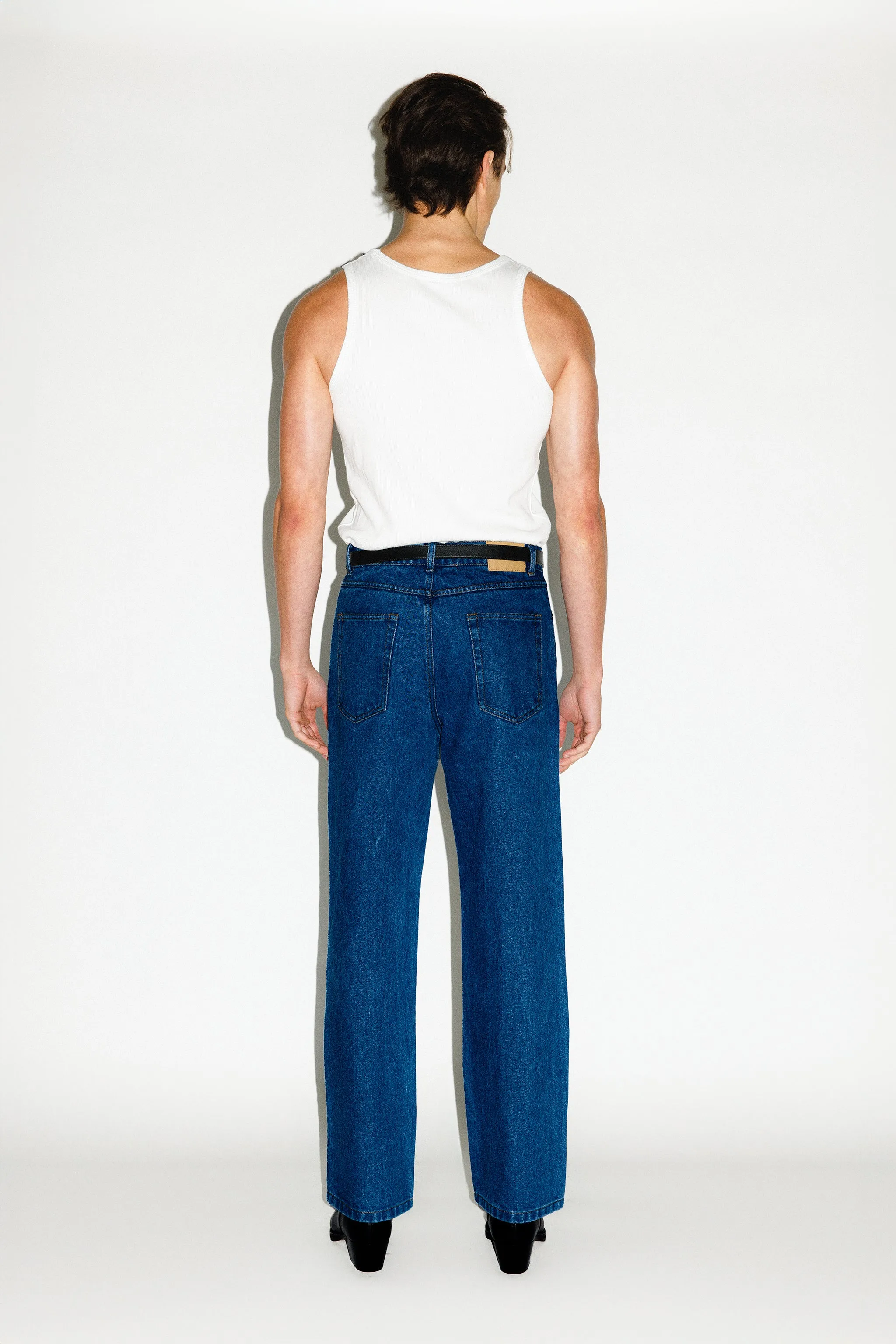 Rodeo Classic Straight-Leg Jeans  |  Western Blue