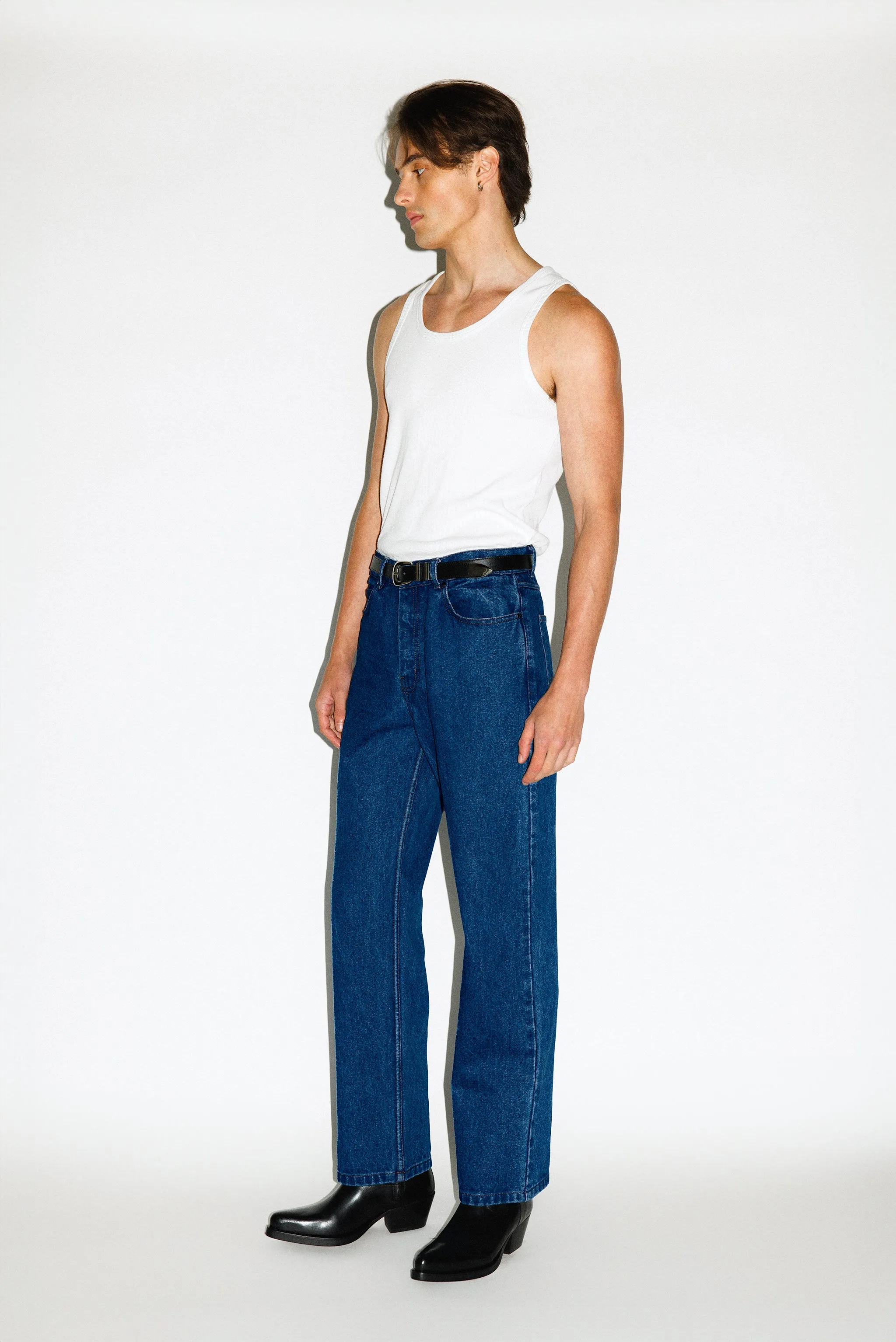 Rodeo Classic Straight-Leg Jeans  |  Western Blue