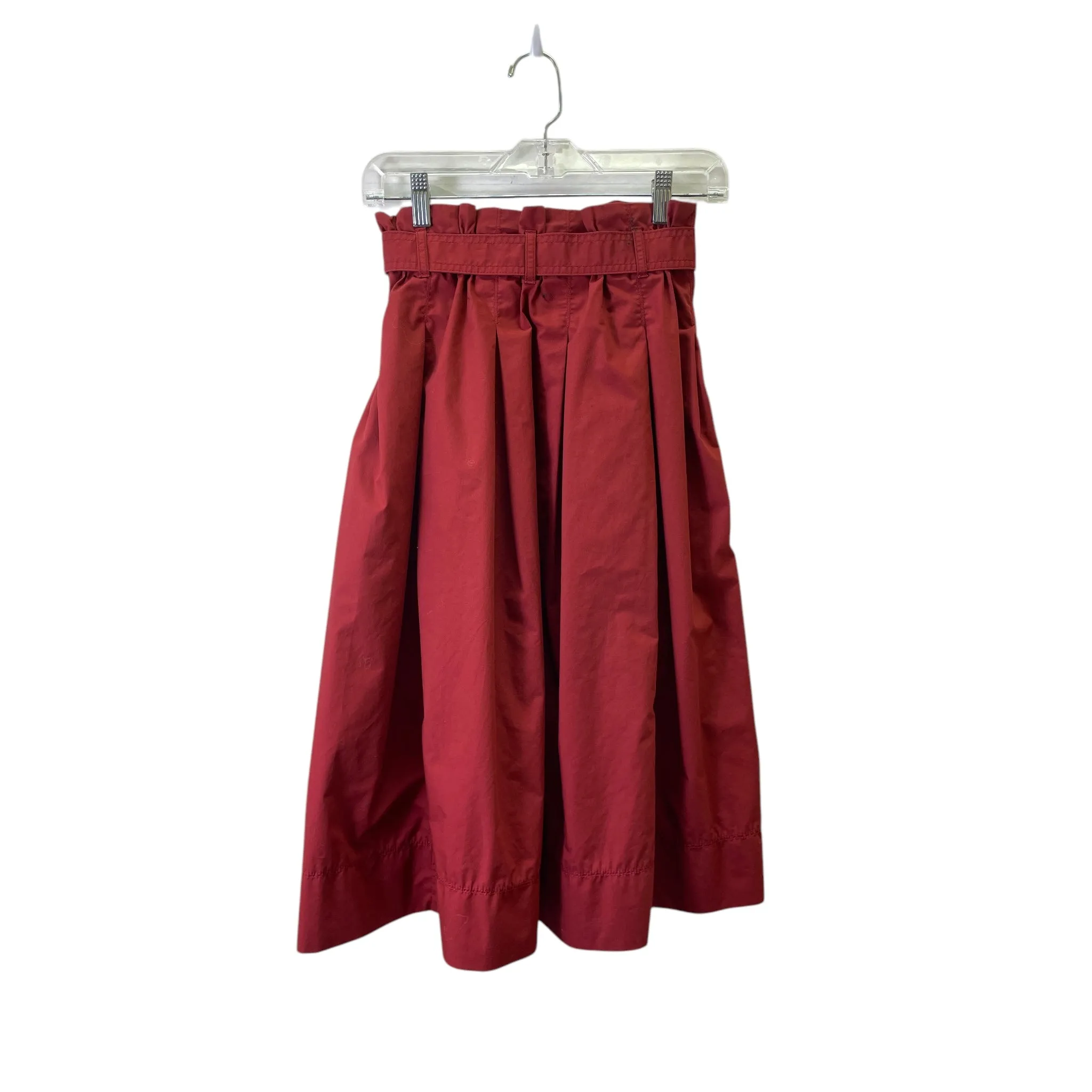 Skirt Maxi By Uniqlo In Red, Size:2
