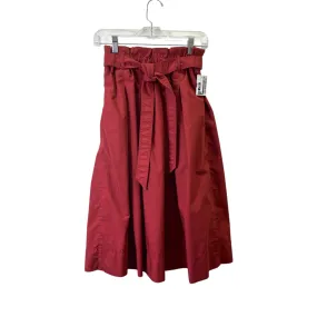 Skirt Maxi By Uniqlo In Red, Size:2