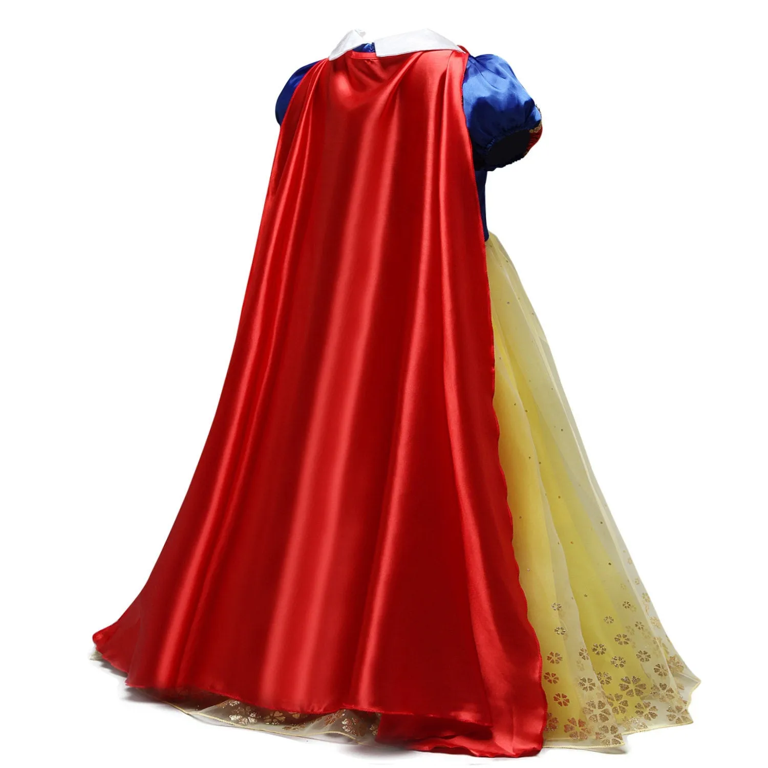 Snow White Inspired Girls Princess Dress