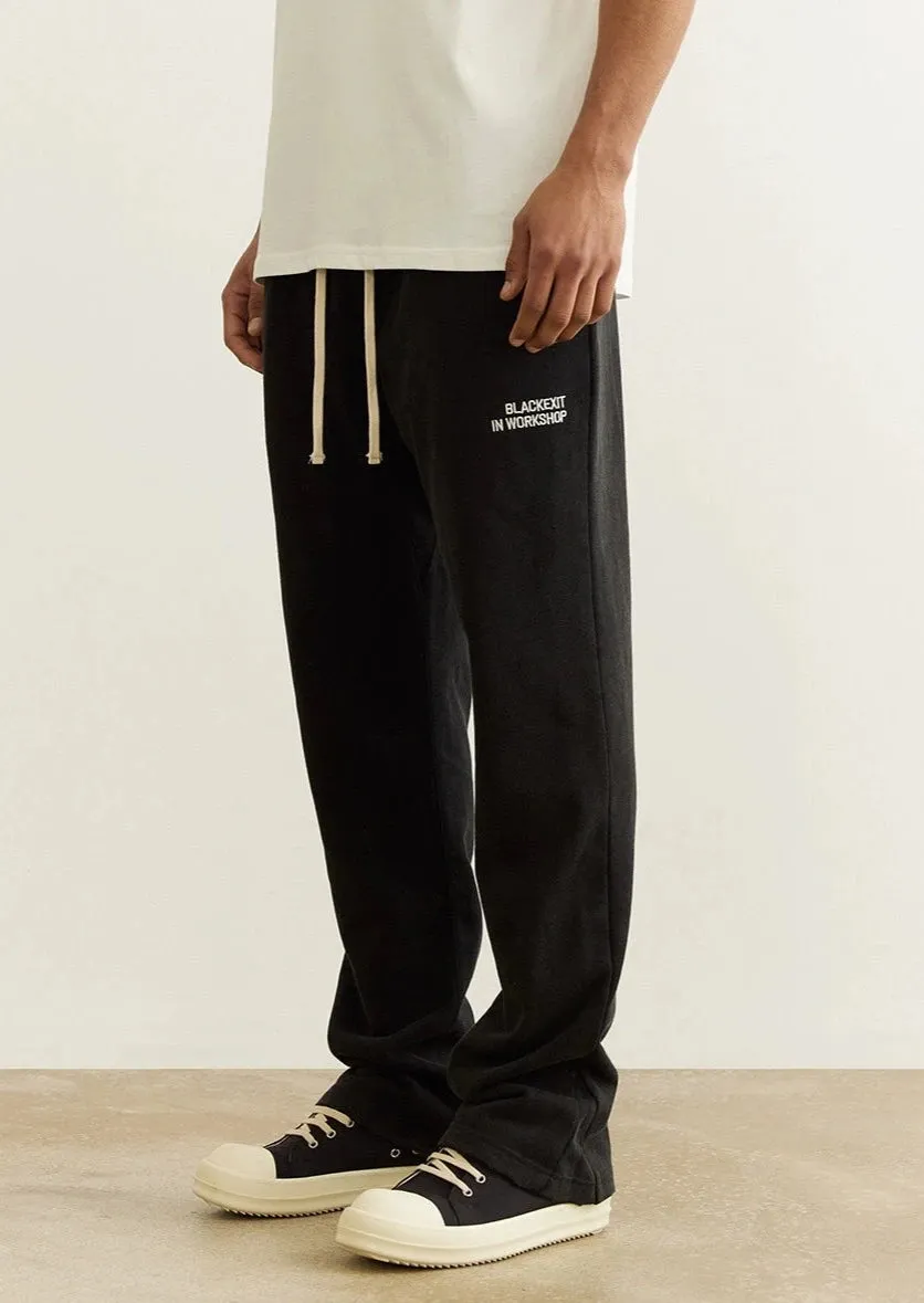 Straight-Leg Sweatpants