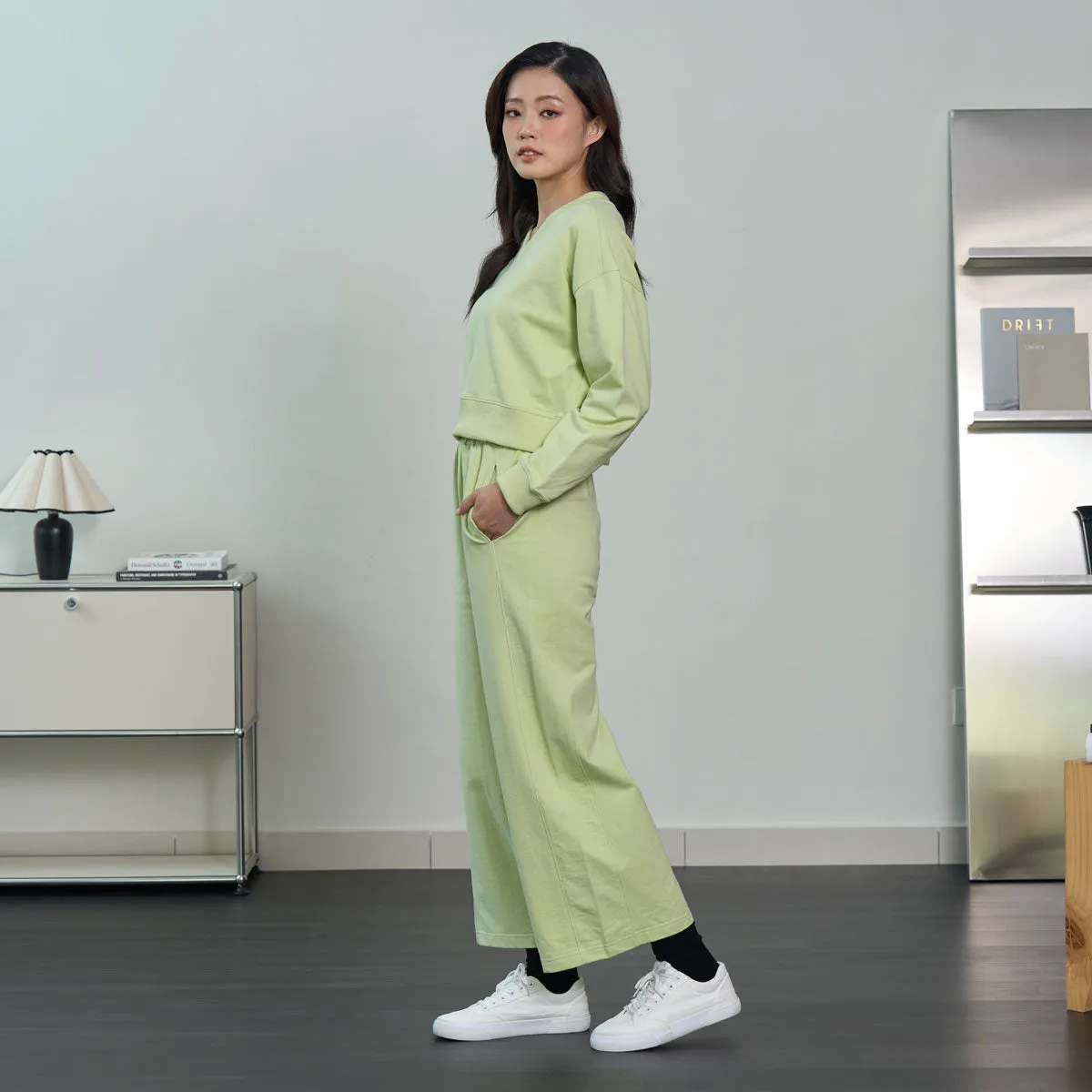 Straight-Leg Sweatpants