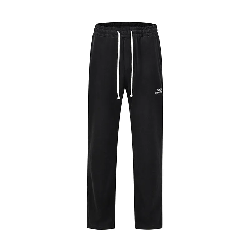 Straight-Leg Sweatpants