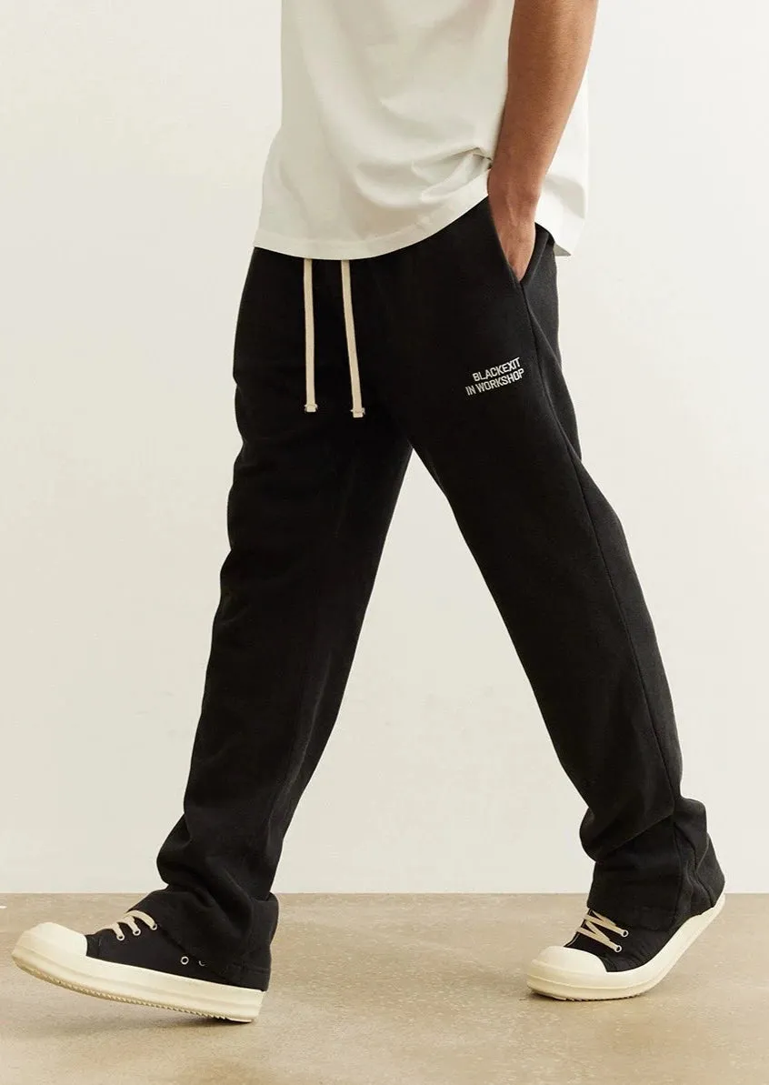 Straight-Leg Sweatpants