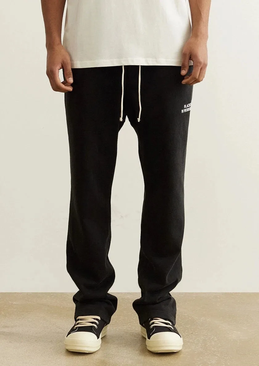 Straight-Leg Sweatpants