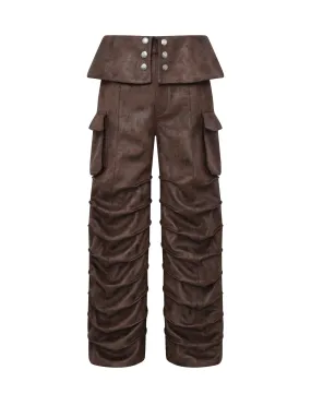SUEDE KNIGHT ARMOR PANTS