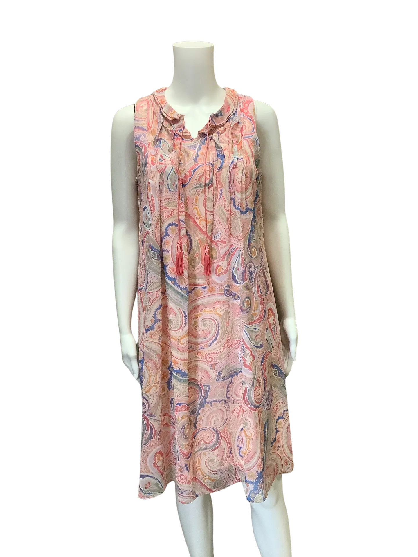 Tommy Hilfiger Paisley Dress Size: S/P