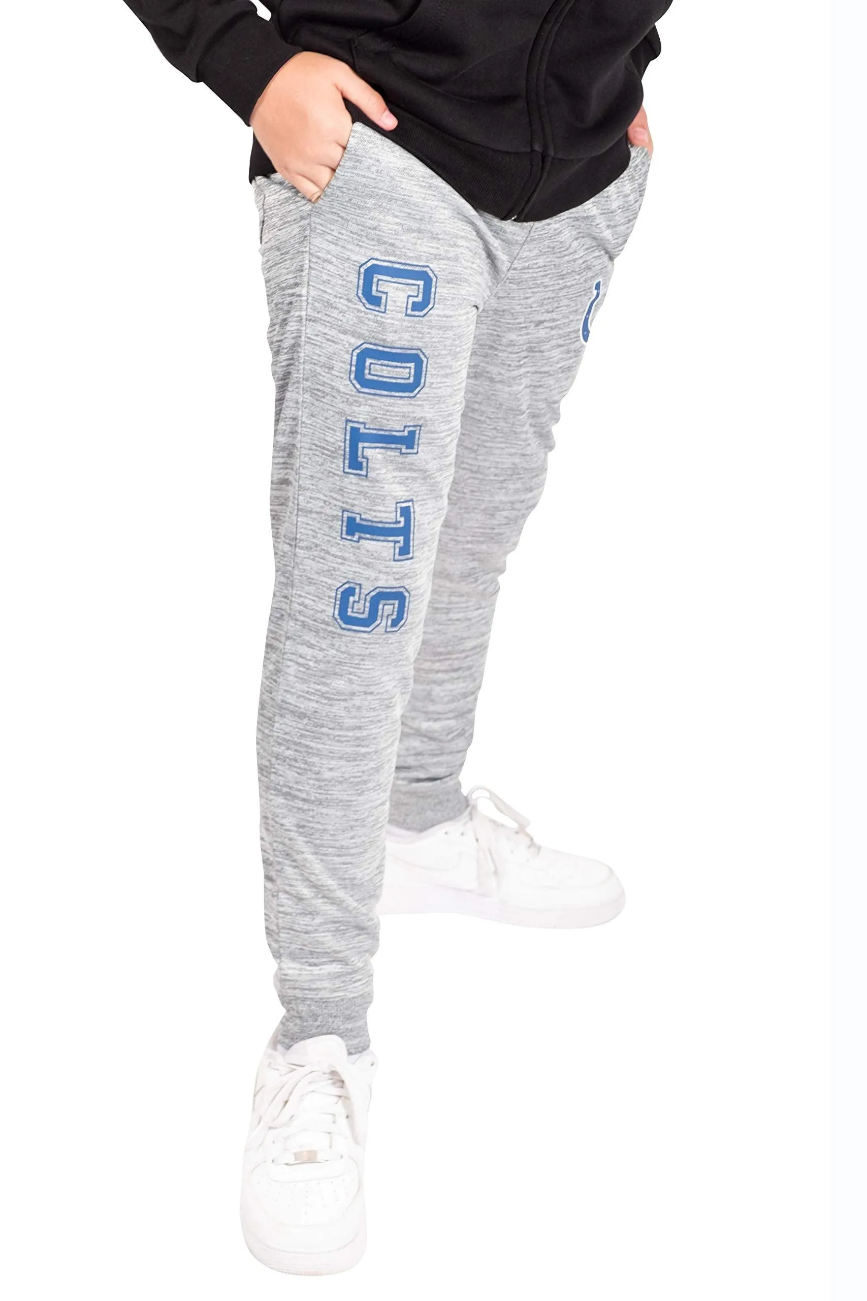 Ultra Game NFL Official Youth Super Soft Game Day Jogger Sweatpants, Indianapolis Colts|Indianapolis Colts