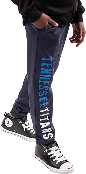 Ultra Game NFL Official Youth Super Soft Game Day Jogger Sweatpants, Tennessee Titans|Tennessee Titans