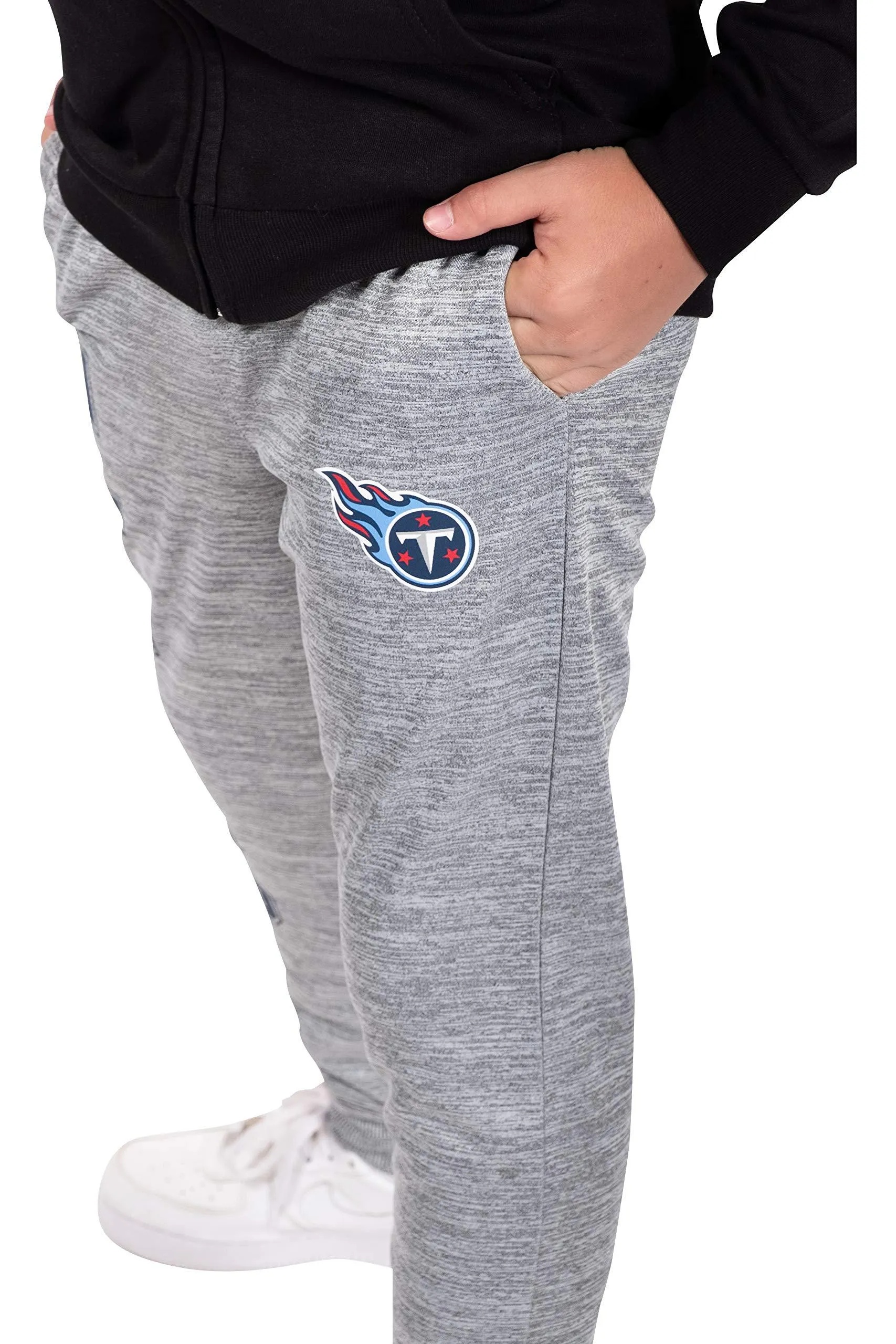 Ultra Game NFL Official Youth Super Soft Game Day Jogger Sweatpants, Tennessee Titans|Tennessee Titans