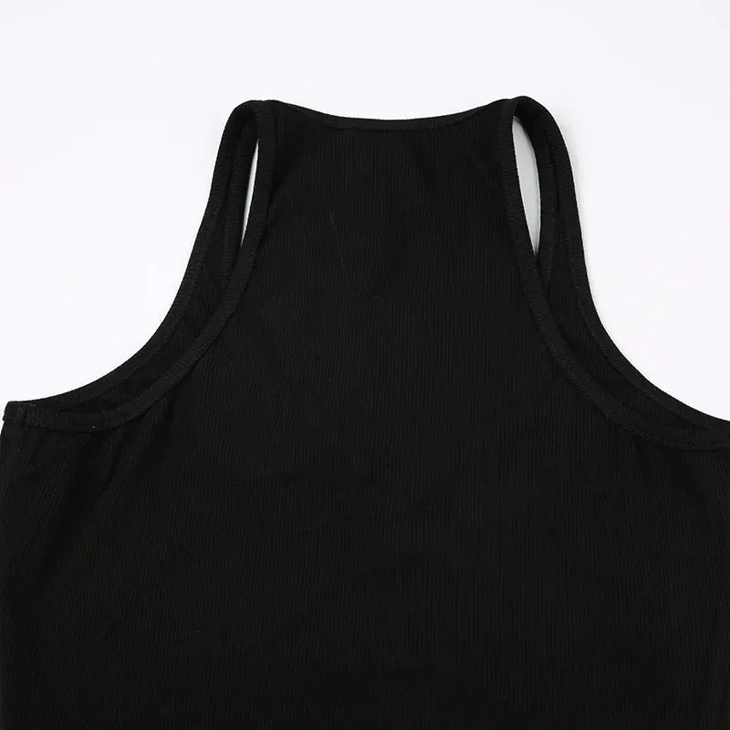 Uniwim Causal Sleeveless Tie Up Long Dress