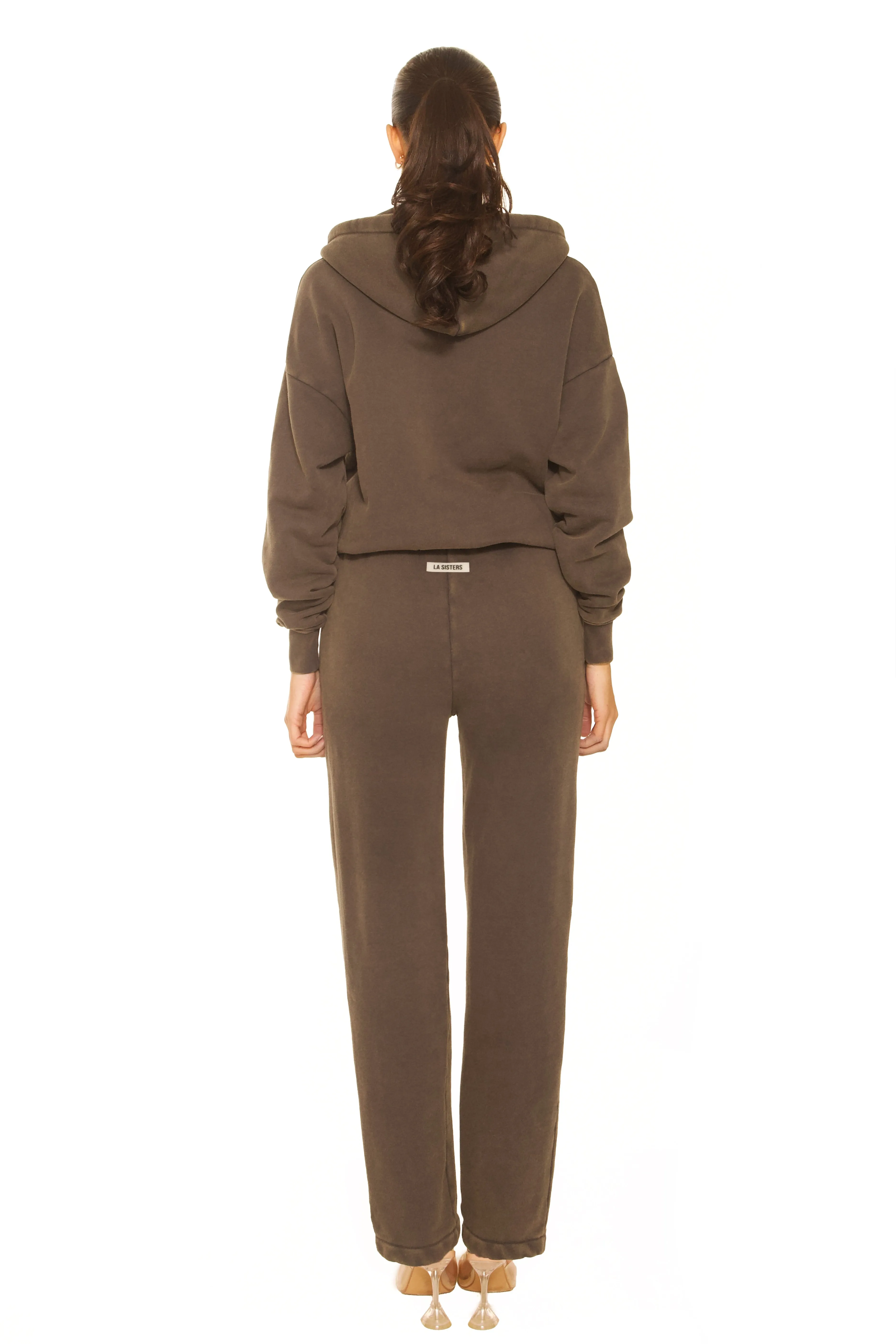 Vintage Straight Leg Sweatpants Grey