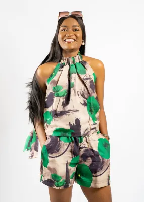 Wendy Halter Neck Set