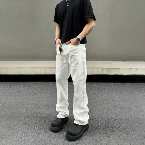 White Slim Fit Jeans