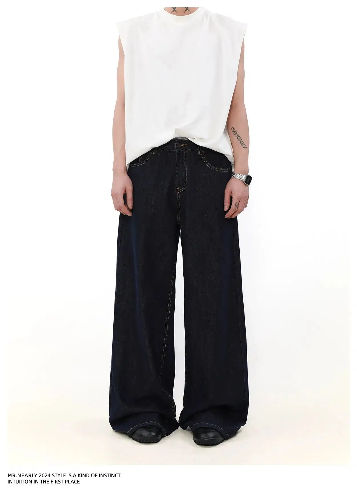 Wide Loose Fit Jeans