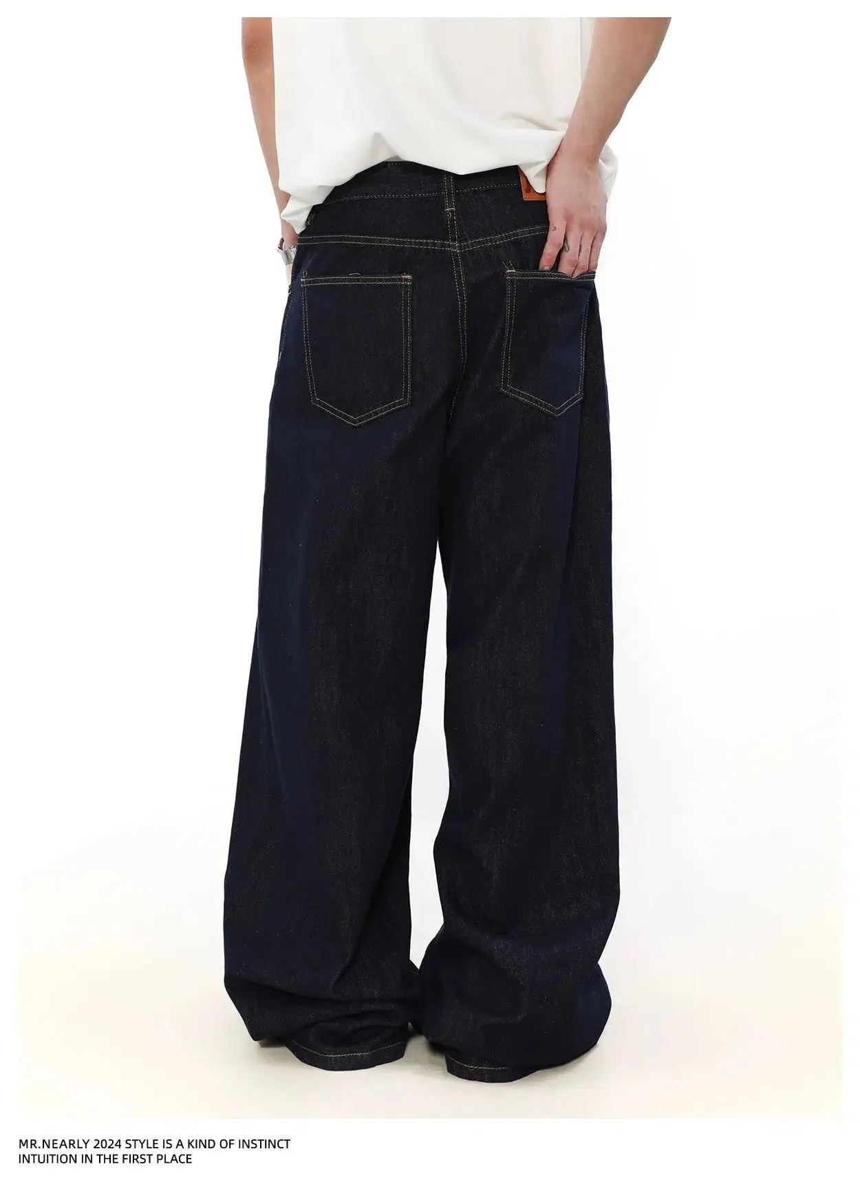 Wide Loose Fit Jeans