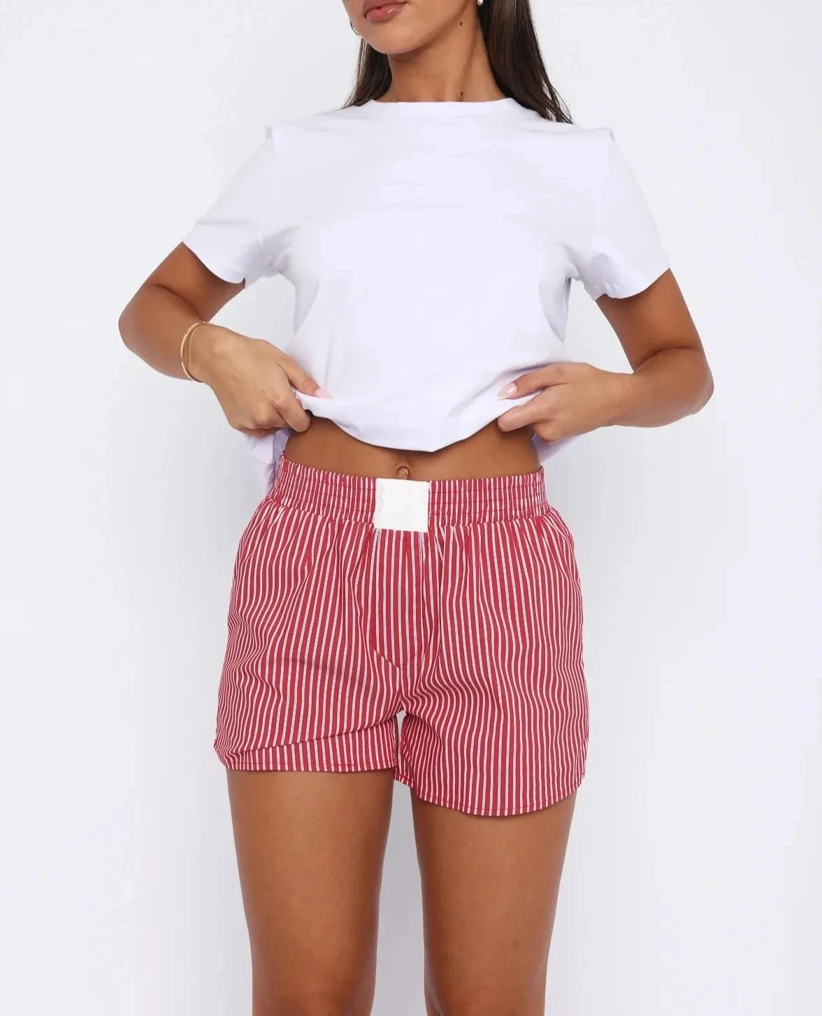Women's Loose High-Waist Casual Shorts