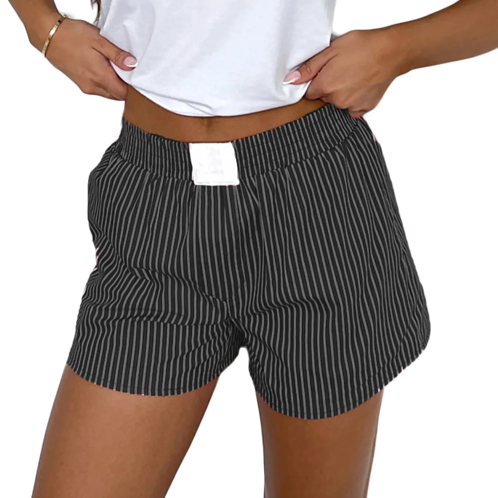 Women's Loose High-Waist Casual Shorts